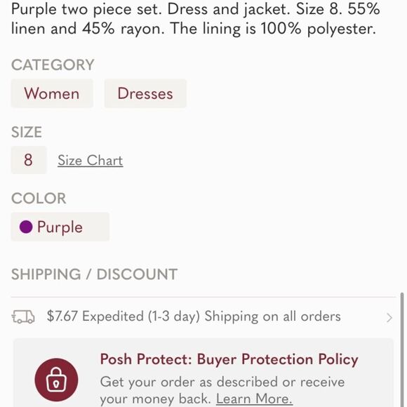 Jessica Howard 2 Piece Size 8 NWT - Picture 6 of 6